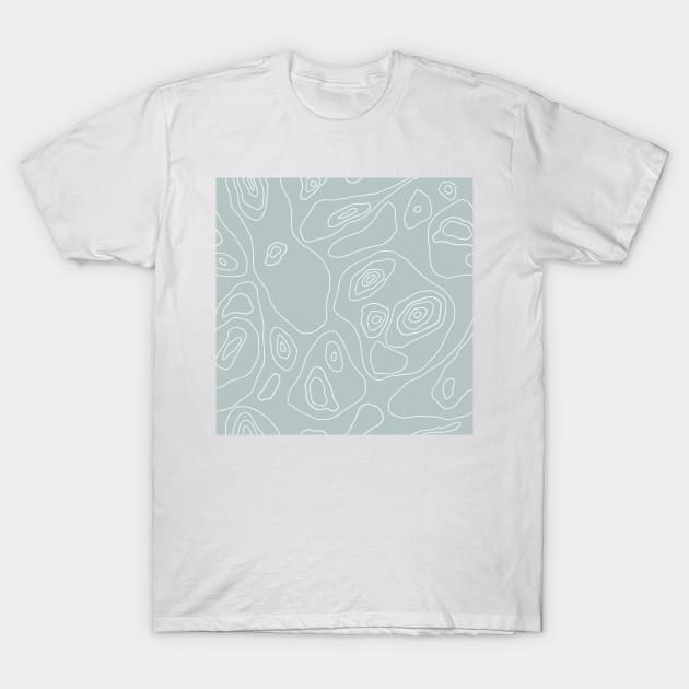 Topographic Pattern T-Shirt by StylishTayla